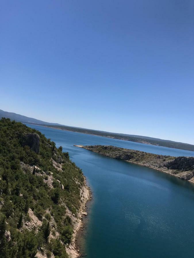 Apartmani Lucija Maslenica Kültér fotó